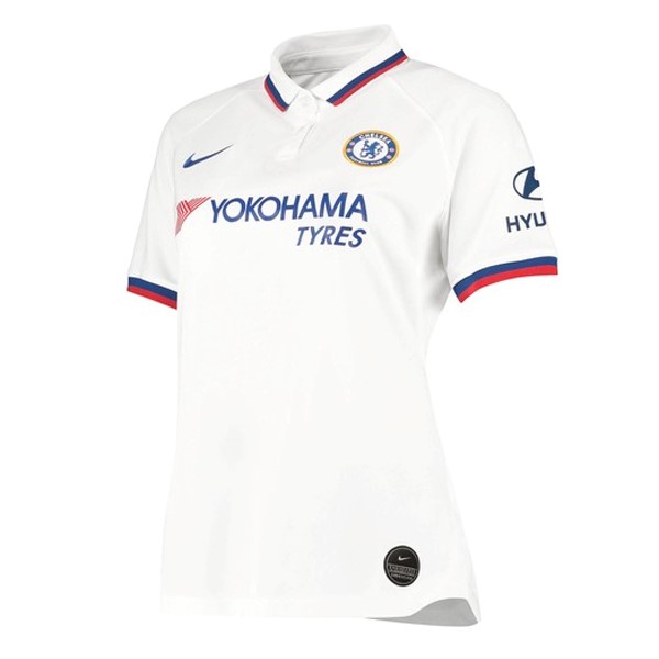 Camiseta Chelsea 2ª Mujer 2019-2020 Blanco